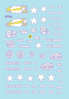 Star Decals 72-A1166 US M4A3(76) in Europe 1944-45. 25th Tk Bn. 37th Tk Bn. 761st Tk Bn. 778th Tk Bn 1/72 – Bild 3