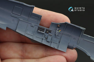 Quinta Studio QD48120 Spitfire Mk.VIII 3D-Printed &amp;amp; coloured Interior on decal paper (Eduard) 1/48 – immagine 10