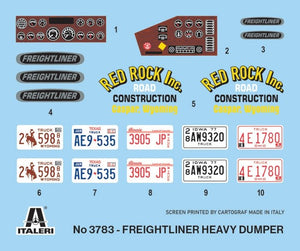 Italeri 3783 Freightliner Heavy Dumper Truck 1/24 – imagen 3