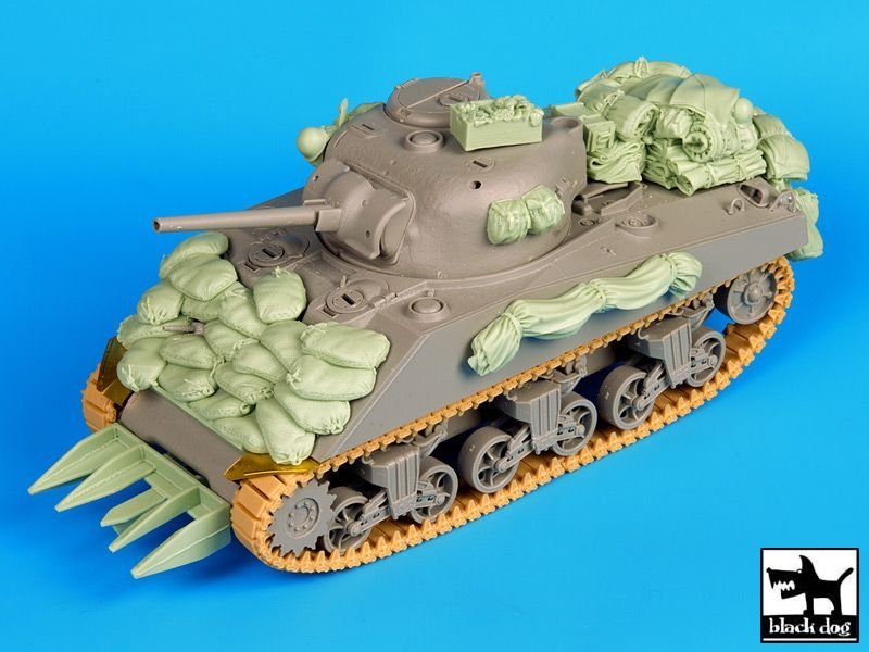 Black Dog T35081 Sherman 75mm Normandy accessories set 1/35 – image 4