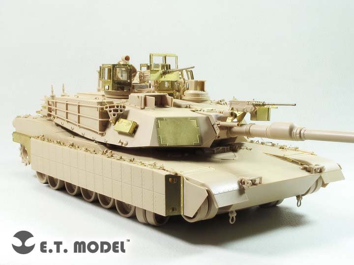 ET Modèle E35-251 Char de combat principal M1A2 SEP de l&amp;#39;armée américaine moderne TUSK I/II (Pour MENG TS-026) (1/35) – image 5