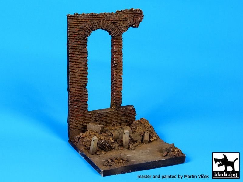 Black Dog D35046 Factory ruin base 1/35 – image 5