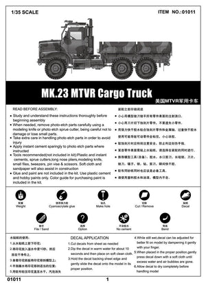 Trumpeter 01011 MK.23 MTVR Cargo Truck 1/35 – Bild 2