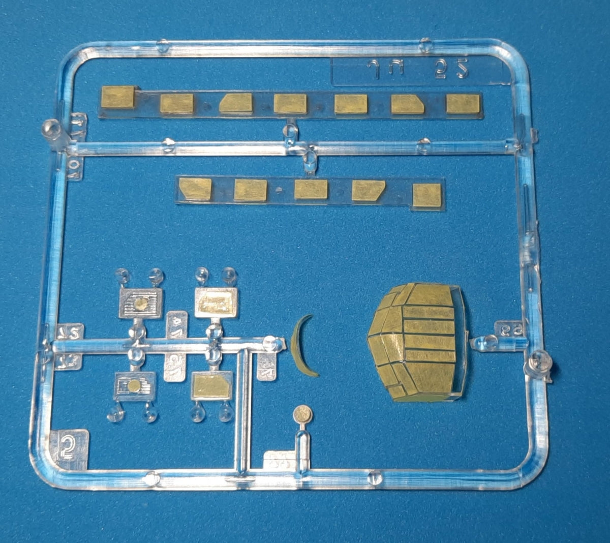 Omask 57058 Junkers Ju-52 Mask (for Heller) yellow masking tape 1/72