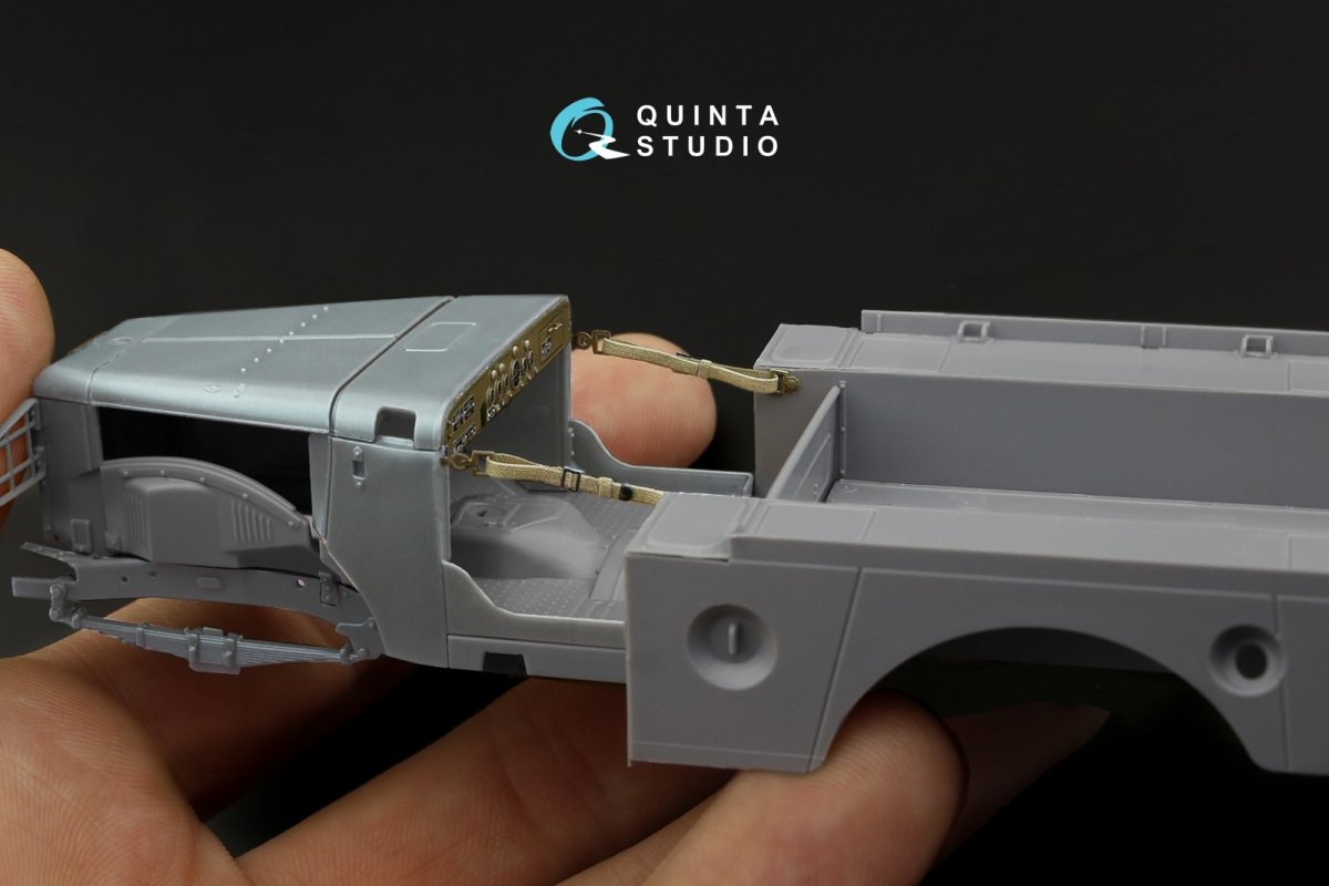 Quinta Studio QD35062 Dodge WC-51 3D-Printed &amp;amp; coloured Interior on decal paper (Zvezda) 1/35 – immagine 2