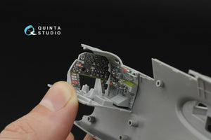 Quinta Studio QD48646 A-20C Havoc (DB-7B) 3D-Printed &amp; coloured Interior on decal paper (HK models) 1/48