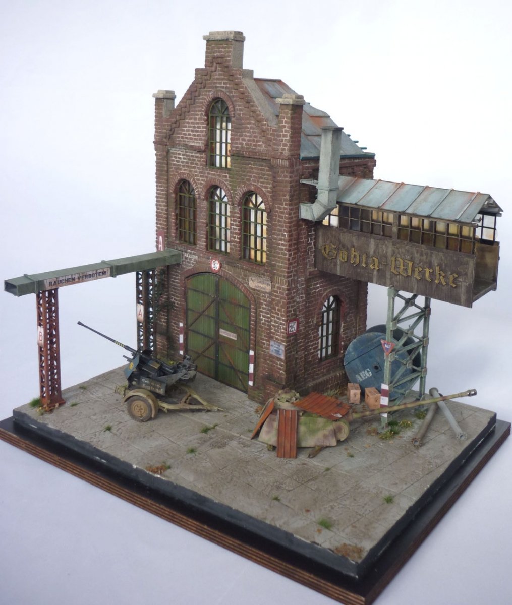RT-Diorama 35288 Diorama-Base: &amp;quot;Gohta Werke&amp;quot; 1/35 – immagine 3