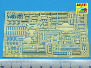 Aber 35A003 Uchwyty do niemieckich narzędzi do1943 1/35 – zdjęcie 2