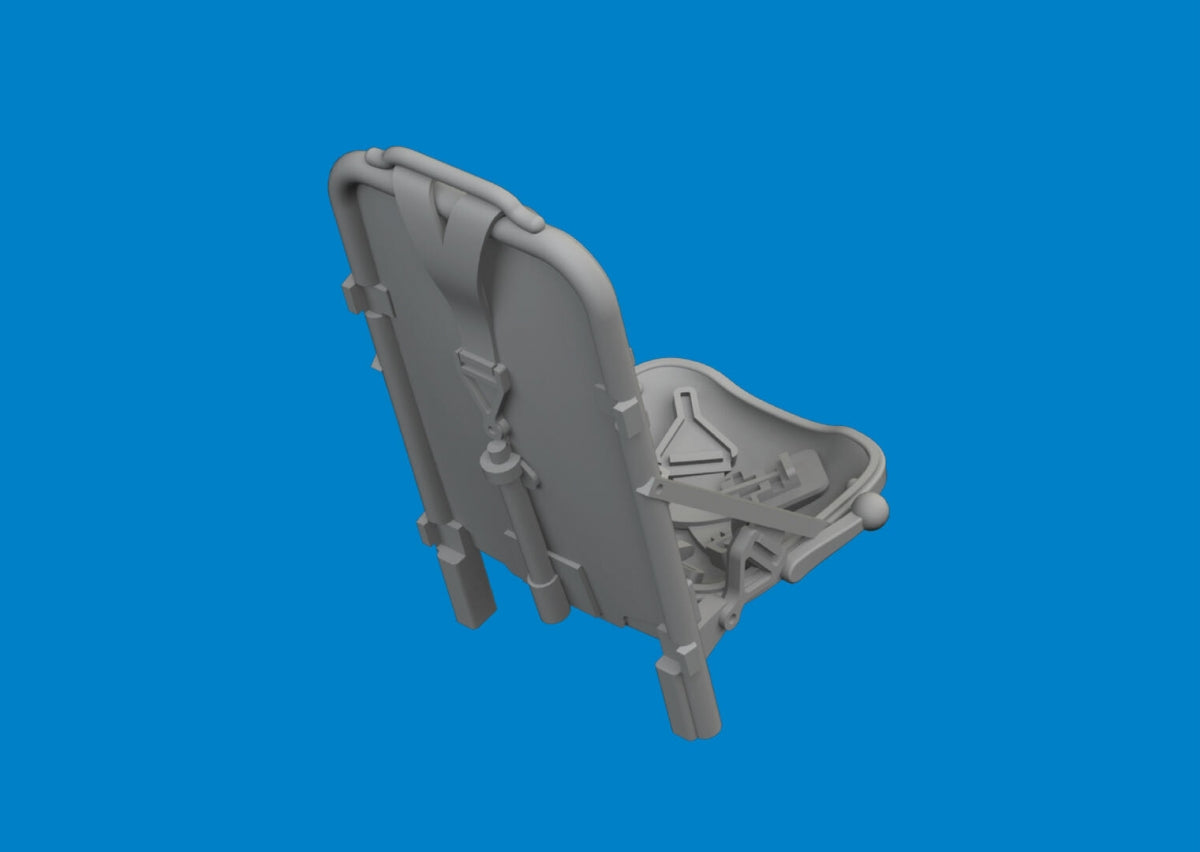 Eduard 672413 P-51D seat w/ integral belts PRINT EDUARD 1/72 – image 2