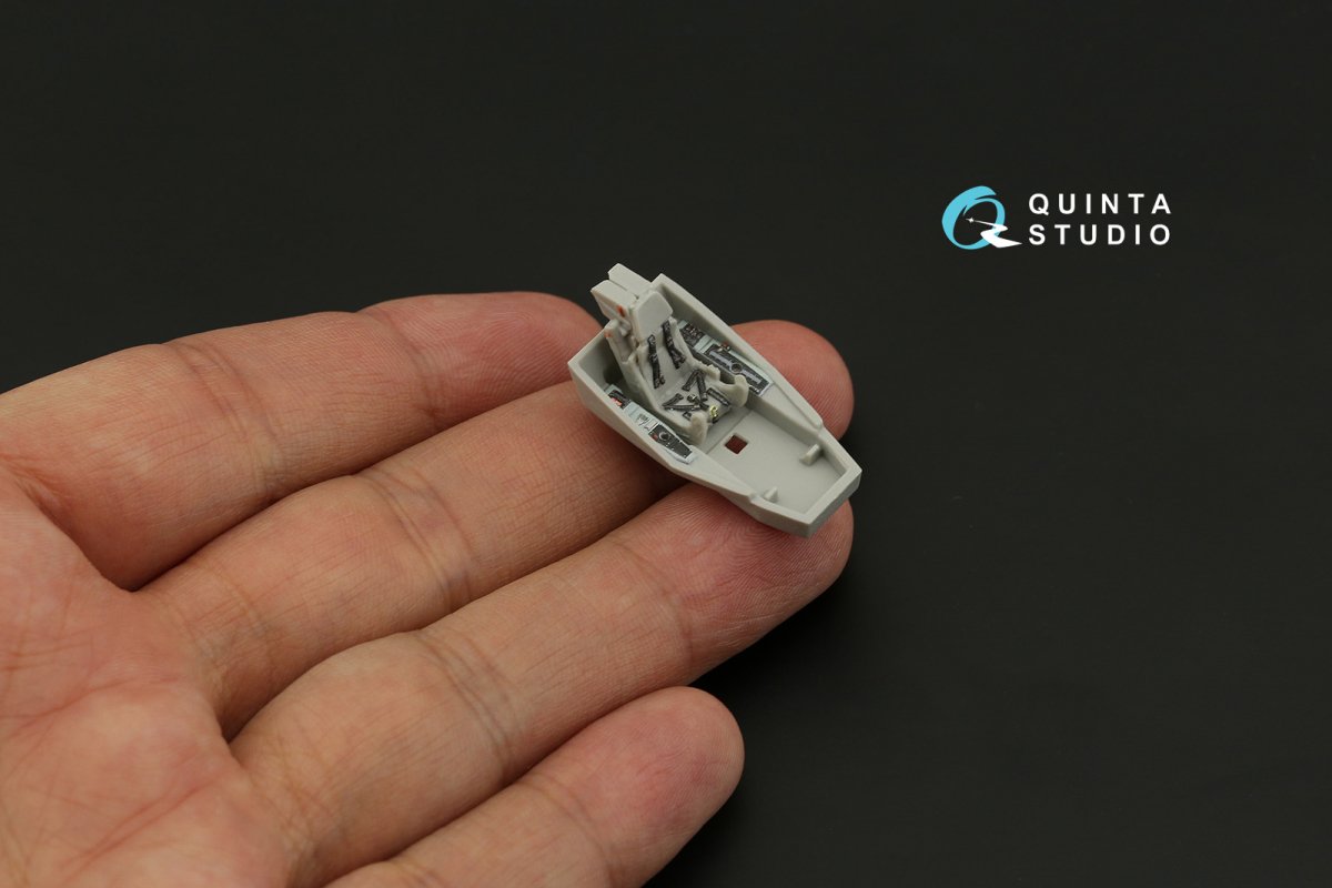 Quinta Studio QD72073 F-35A 3D-Printed &amp;amp; coloured Interior on decal paper (Italeri/Zvezda) 1/72 – immagine 7