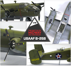 Academy 12336 USAAF B-25B THE BATTLE OF MIDWAY 80th ANNIVERSARY 1/48 – imagen 4
