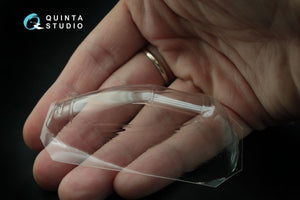 Verrière transparente thermoformée Quinta Studio QC48008 MiG-29 (toutes versions monoplaces) (pour maquettes GWH) 1/48 – image 4