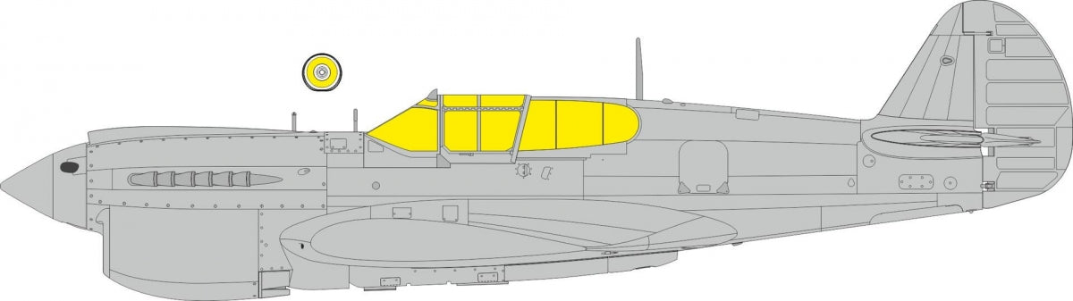 Eduard EX1171 P-40K TFace EDUARD 1/48