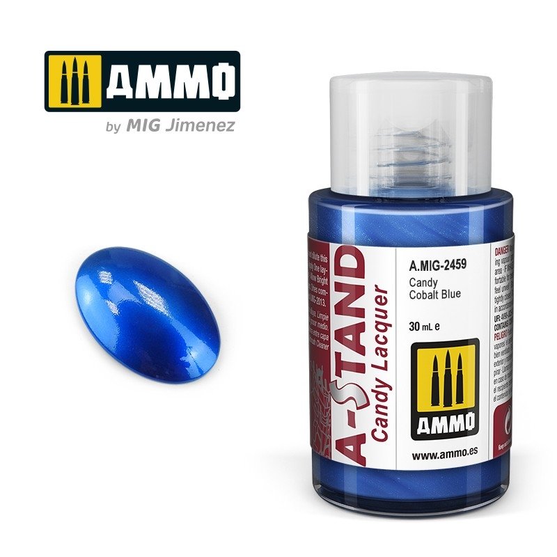 Munitions Mig 2459 A-STAND Candy Cobalt Blue 30 ml