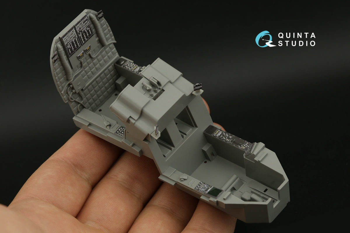 Quinta Studio QDS-35104 AH-64DI Saraf 3D-Printed &amp;amp; coloured Interior on decal paper (Takom) (Small version) 1/35 – Bild 12