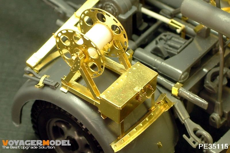 Voyager Model PE35115 88mm FLAK 36/37 wih Zundapp (For TAMIYA 35017/35283) 1/35 – immagine 4