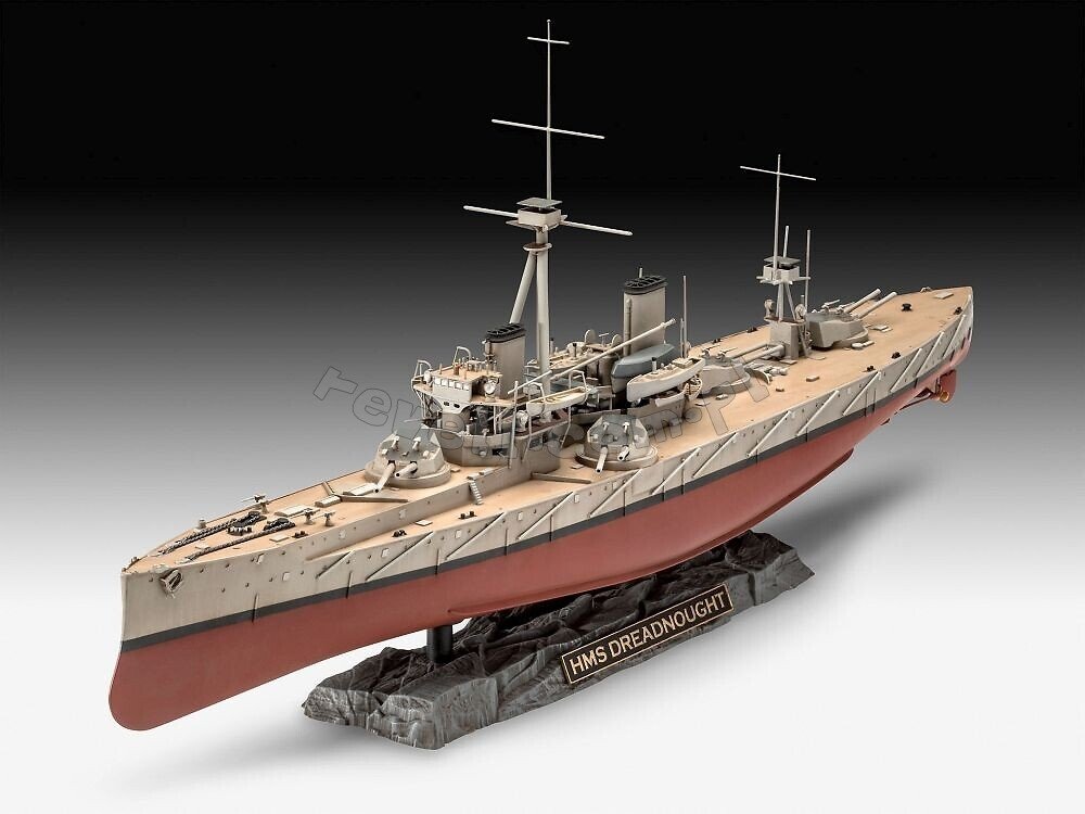 Revell 05171 HMS Dreadnought 1/350 – immagine 3