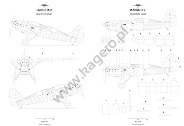 Kagero 96013 Ikarus IK-2 EN – immagine 3