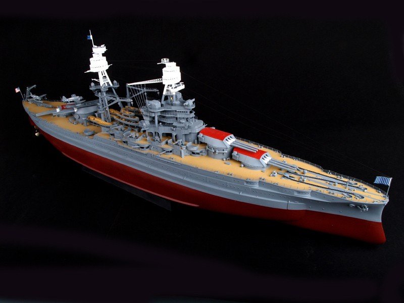 Trumpeter 03701 USS Arizona BB-39 1/200 – Bild 33