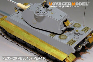 Voyager Model PEA416 WWII German King Tiger Initial Schurzen (For TAKOM 2096) 1/35 – Bild 2