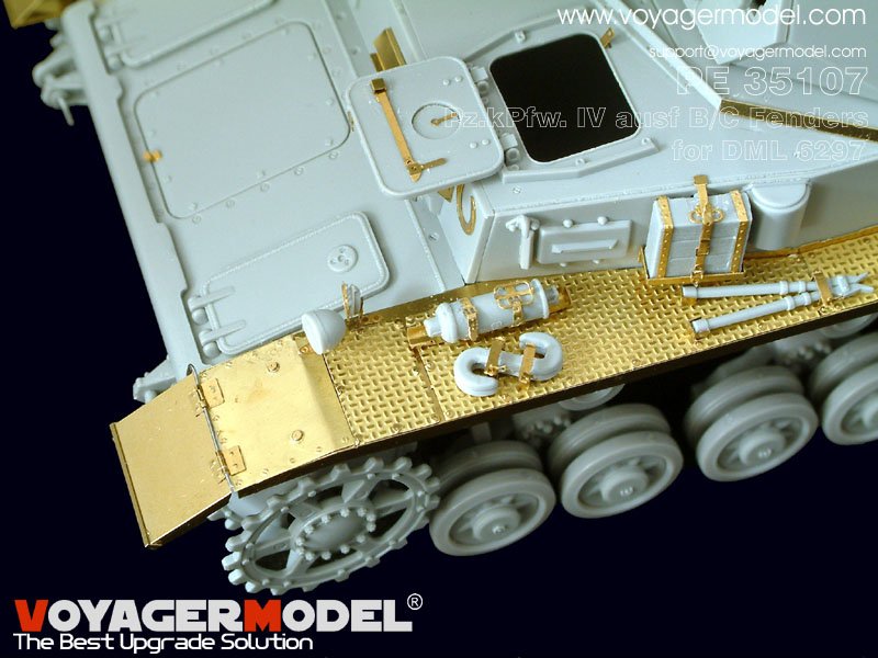 Voyager Model PE35107 Pz.kPfw. IV Ausf B/C (For DRAGON 6297) 1/35 – Bild 12