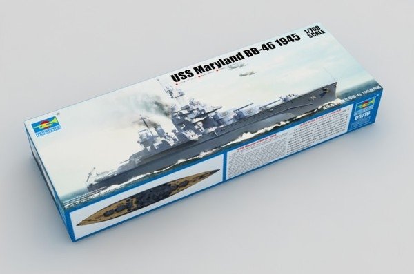 Trumpeter 05770 USS Maryland BB-46 1945 1/700 – Bild 2