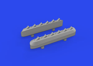 Eduard 672359 P-51D exhaust stacks w/ fairing PRINT EDUARD 1/72 – Bild 2