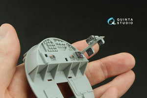 Quinta Studio QD32226 Boeing B-17G Navigator, bombardier, waist and tail gunners compartments. 3D-Printed coloured Interior (HK models) 1/32 – Bild 9