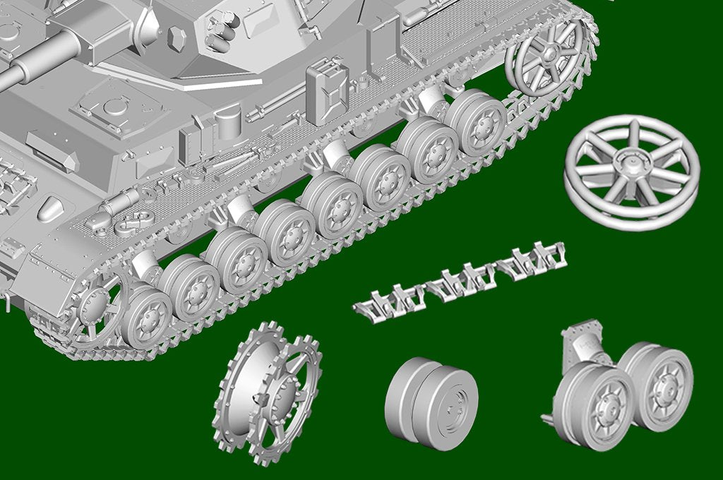 Hobby Boss 84840 German Pzkpfw IV Ausf.F2 Medium Tank 1/48 – imagen 11