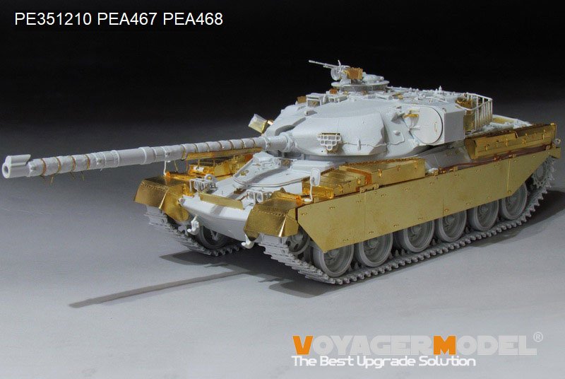 Voyager Model PE351210 British Chieftain Mk.10 MBT basic (For MENG TS-051) 1/35 – immagine 2