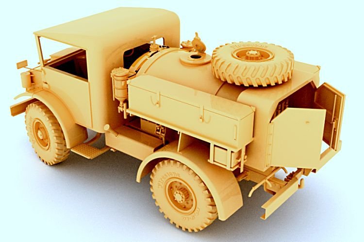 Mirror Models 35167 CMP Ford F15A Water truck, Cab 13 4x4 drive 1/35 – Bild 2