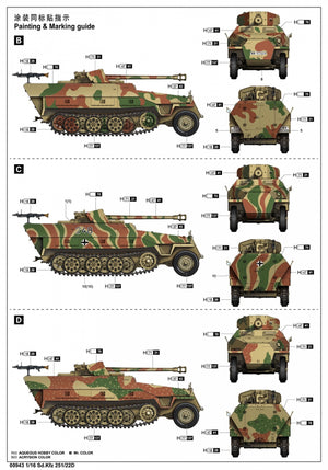 Trumpeter 00943 Sd.Kfz 251/22D 1/16 – immagine 4
