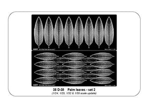 Aber 35D38 Palm leaves – set 2 1/35 – image 5