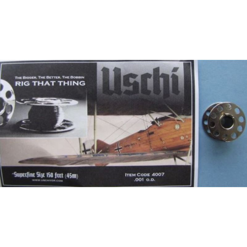 Uschi 4007 Elastic Rigging Thread Superfine size (0,01mm x 45m) – immagine 2