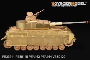 Voyager Model PEA164 WWII German Panzer.IV Ausf.J &amp;quot;Thoma shields&amp;quot; wire mesh schürzen (For All) 1/35 – Bild 11