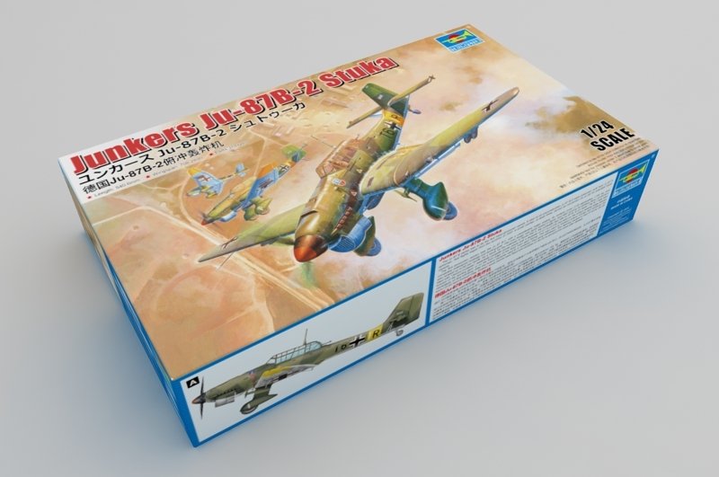 Trumpeter 02421 Junkers Ju-87B-2 Stuka 1/24 – image 6