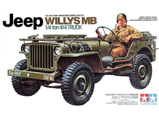 Tamiya 35219 US Jeep Willys MB 1/4 Ton Truck 1/35 – Bild 2