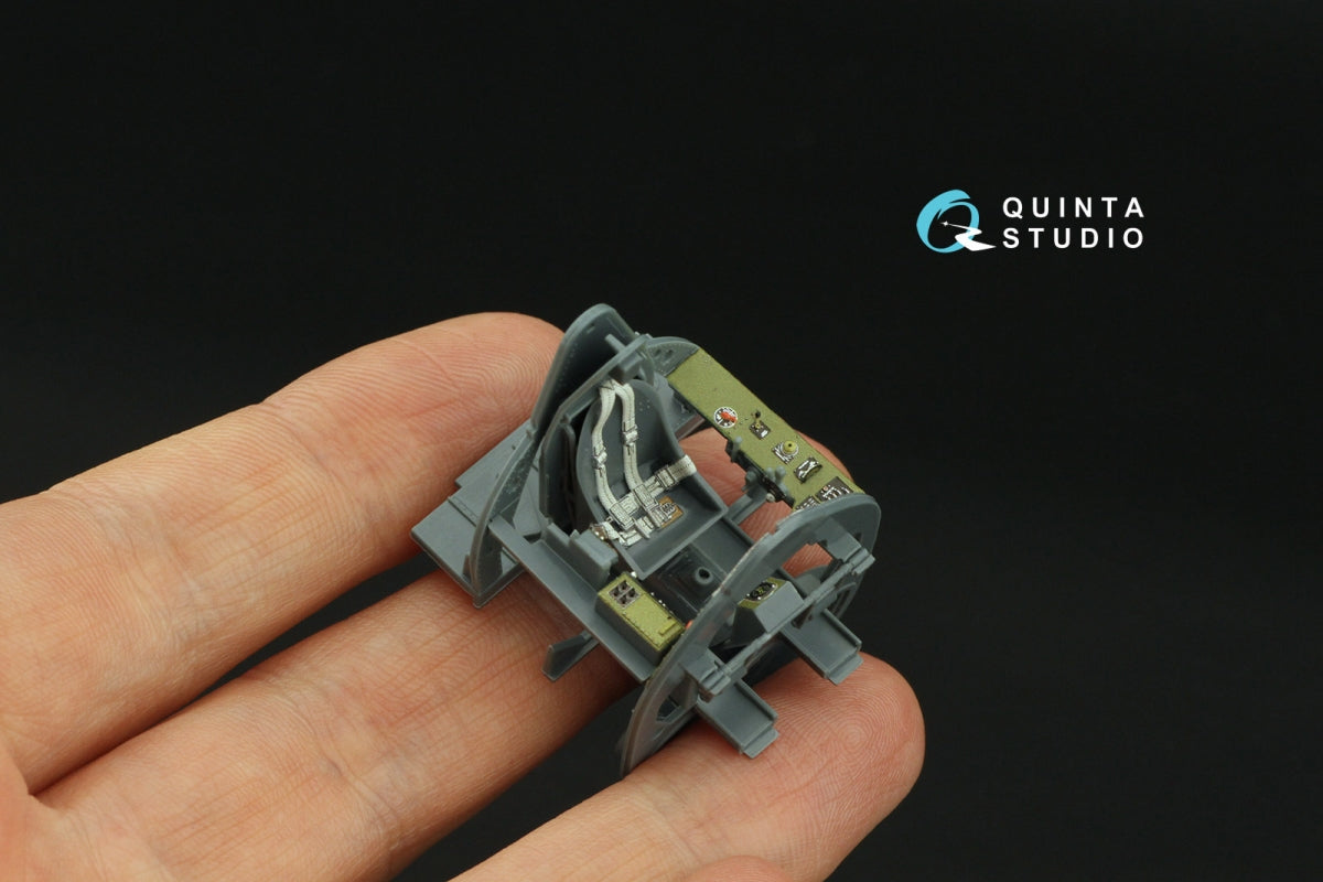 Quinta Studio QD48421 FM-2 Wildcat 3D-Printed &amp;amp; coloured Interior on decal paper (Eduard) 1/48 – Bild 6