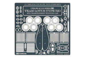 Tamiya 12046 Team Lotus Type 72D 1972 1/12 – imagen 4