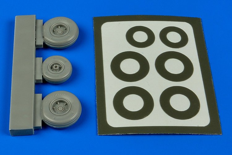 Aires 4643 Cessna A-37 wheels &amp;amp; paint masks 1/48 Trumpeter