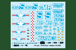 Hobby Boss 80388 F4U-4B Corsair 1/48 – zdjęcie 3
