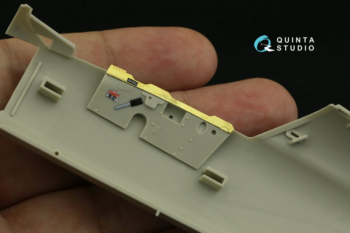 Intérieur coloré imprimé en 3D sur papier décalcomanie pour le kit KittyHawk (QD32086 F-5E-3/RF-5E) au 1/32  – image 8