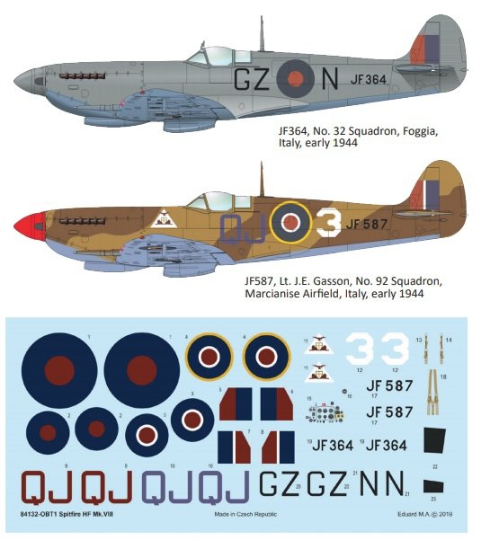 Eduard 84132 Spitfire HF Mk.VIII 1/48 – imagen 2