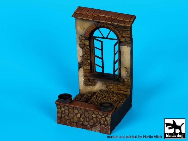 Black Dog D35067 House window base 1/35 – imagen 3