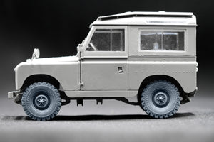 ScaleX WM 35020 L. Rover 88 6.5 small Ordinary wheel set (for AK-Interactive) 1/35