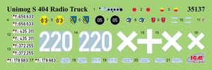 ICM 35137 Unimog S 404 German Military Radio Truck 1/35 – Bild 17