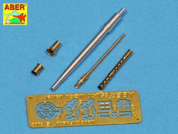 Aber 35L-106N Barrels set KwK.30 & MG 34 for Pz.Kpfw. II, Ausf. A-F 1/35