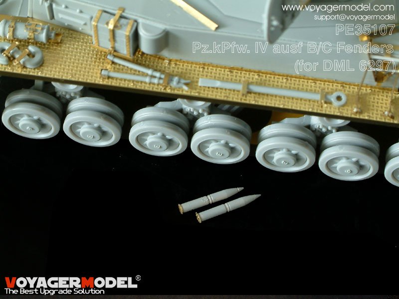 Voyager Model PE35107 Pz.kPfw. IV Ausf B/C (For DRAGON 6297) 1/35 – Bild 10