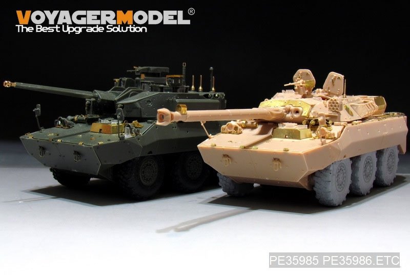 Voyager Model PE35986 Modern French AMX-10RCR Tank Destroyer Basic For TigerModel 4602 1/35 – immagine 18