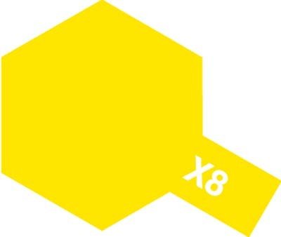 Tamiya X8 Lemon Yellow (81508) Acrylic paint 10ml – image 2